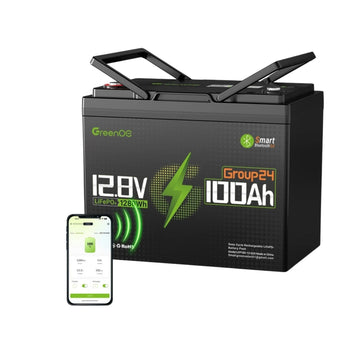 12V 100Ah G24 Bluetooth LiFePO4